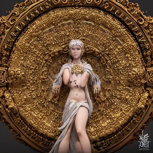 Image similar to gorgeous angelic princess, ornate 4 k intricate detailed octane render