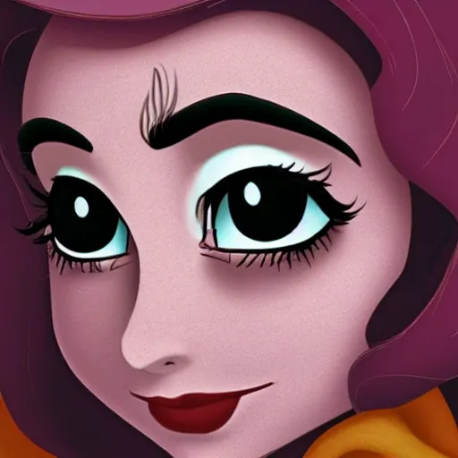 Prompt: beautiful eye of the beholder Disney princess