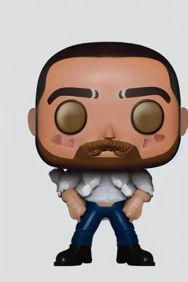 Image similar to “ very very intricate photorealistic photo of a jeff bezos funko pop on a white background, award - winning details ”