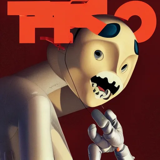 Image similar to magazine cover of a crash test dummy falling through the air, digital painting masterpiece, advanced lighting technology, stylized yet realistic anatomy and face, gorgeous, by reiq and jamie hewlett and bengus and akiman and shigenori soejima and bastien vives and balak and michael sanlaville, 4 k wallpaper, cinematic