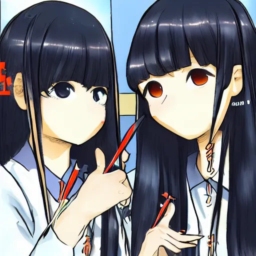 Image similar to komi - san tranding on pixiv