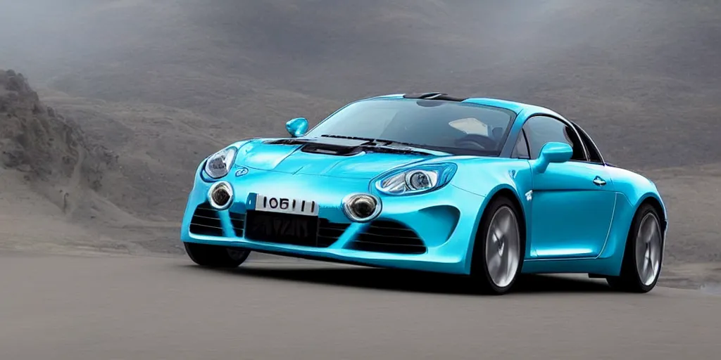 Image similar to “2010 Alpine A110, ultra realistic, 4K”