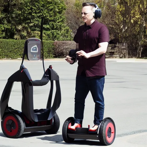 Image similar to Tesla Segway