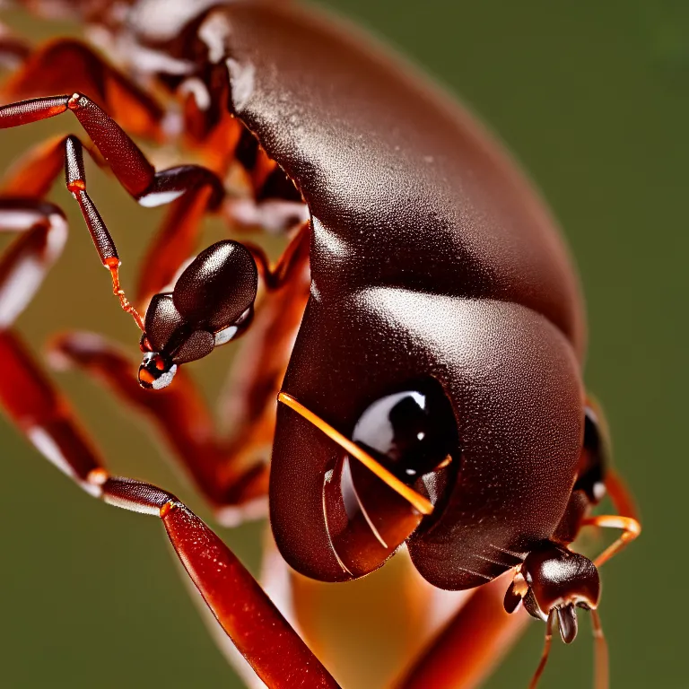 Prompt: macro photograph of a soldier ant, 180mm sigma lens, extremely hyperdetailed, epic composition, masterpiece