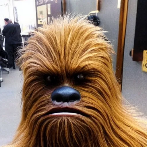 Image similar to a shaved chewbacca