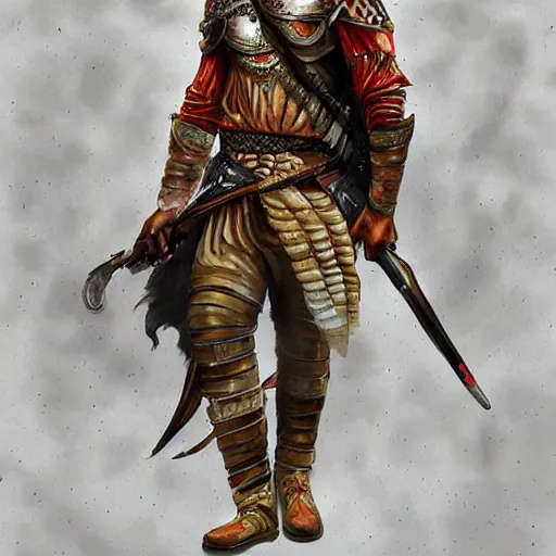 Image similar to kurdish male warrior, highly detailed, digital painting, artstation, concept art, sharp focus, illustration, incredibly strong and handsome