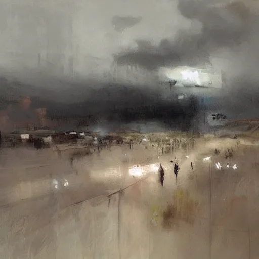 Image similar to gigachad painted by jeremy mann