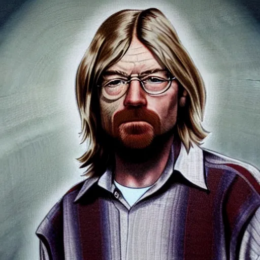 Image similar to Walter White as kurt cobain