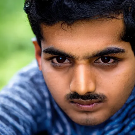 Image similar to portrait of rishab pant, canon 3 5 mm portrait photography, ultrarealistic