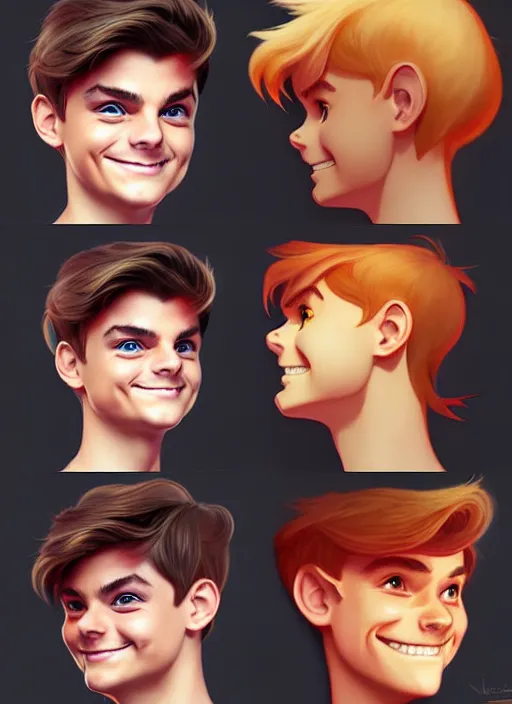 Prompt: cute martin garrix, natural lighting, path traced, highly detailed, high quality, digital painting, by don bluth and ross tran and studio ghibli and alphonse mucha, artgerm