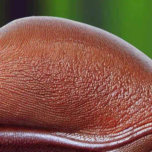 Prompt: photorealistic photo of a slug that looks like Donald Trump