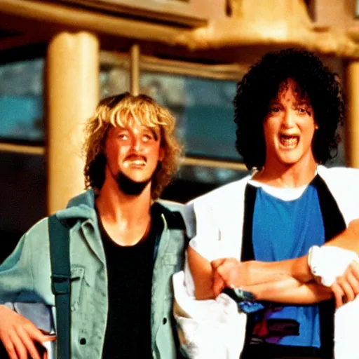 Image similar to Bill & Ted's Excellent Adventure