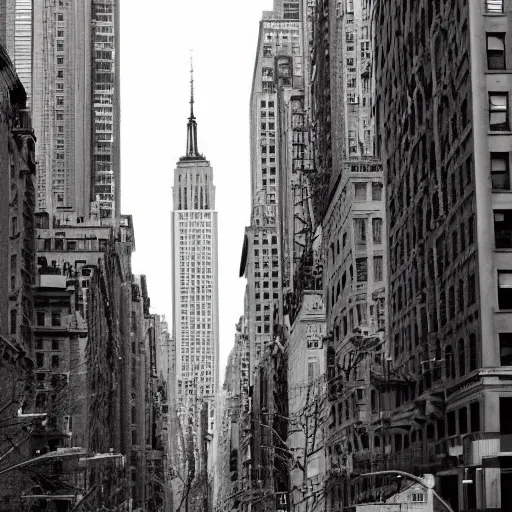 Image similar to New York City by Antoni Gaudi