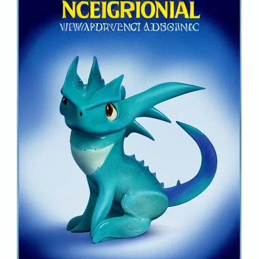 Prompt: national geographic professional photo of vaporeon, award winning