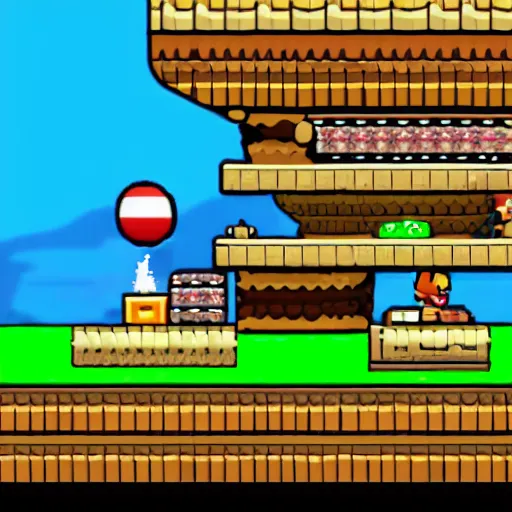 Image similar to paper mario on the n 6 4