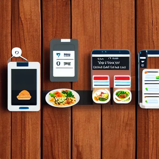 Prompt: The icon of a food delivery app