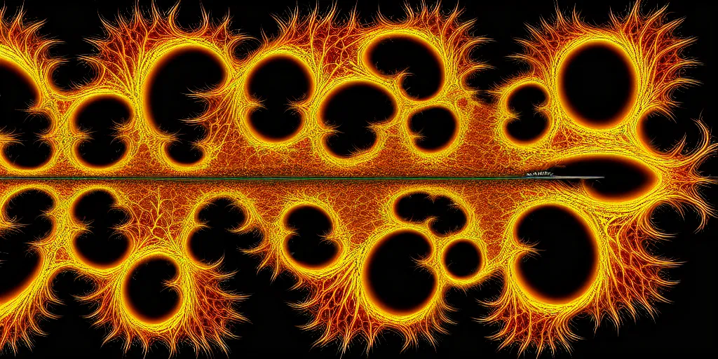 Image similar to a cat sprouting new cats, l - system, flame fractal, recursive fractal, apophysis av 8 k uhd