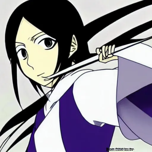 Prompt: Rukia Kuchiki from Bleach