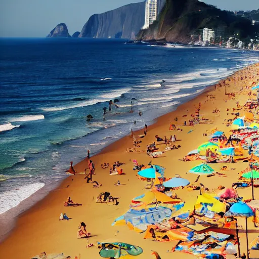 Prompt: praia de ipanema, photorealistic, 8 k