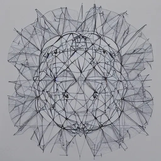 Image similar to Perampanel molecule, high-quality 2D scientific drawing, Perampanel, pencil on paper