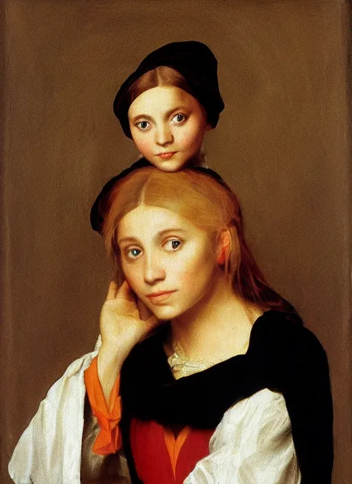 Image similar to Mary Kate in the style of the Old Masters