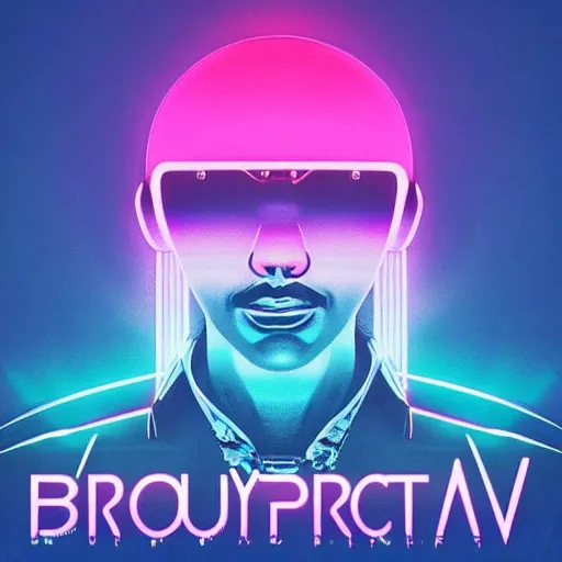Prompt: a very beautiful synthwave profile picture