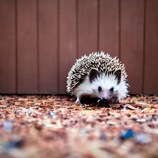 Image similar to a hedgehog toilet, photography, high resolution 8k,