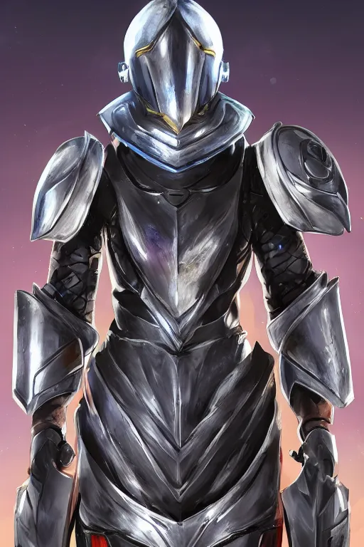 Image similar to helmet armor guardian destiny in witch queen illumination ray tracing hdr fanart arstation by sung choi robot ninja mask and eric pfeiffer and gabriel garza and casper konefal