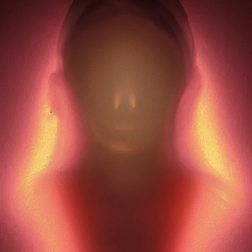 Image similar to psychonautist, digital painting, award winning, volumetric lighting