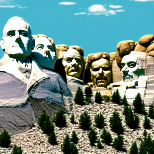 Prompt: Breaking Bad Mount Rushmore