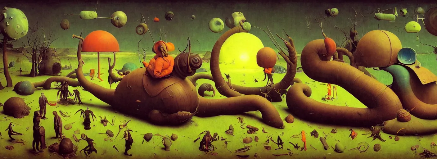 Image similar to surreal colorful clay artstation snail concept art anatomy, action pose, very coherent and colorful high contrast masterpiece by norman rockwell franz sedlacek hieronymus bosch dean ellis simon stalenhag rene magritte gediminas pranckevicius, dark shadows, sunny day, hard lighting, reference sheet white! background