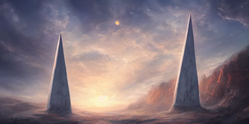 Prompt: The obelisk by Jessica Rossier