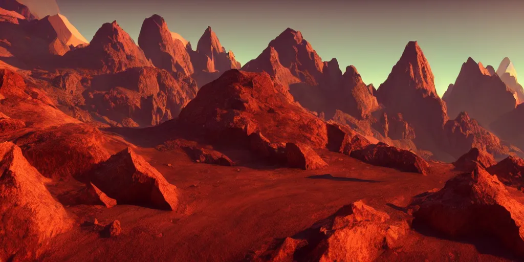 Prompt: a mountain range made of the very flesh of jerma 9 8 5, artstation 8 k octane engine unreal engine professional art