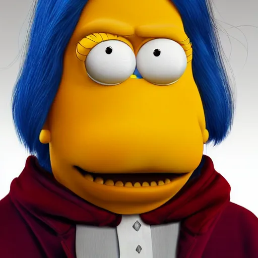 Image similar to stunning award winning hyperrealistic hdr 8 k highly detailed portrait photo of otto from the simpsons as a real human