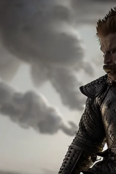 Image similar to very very intricate photorealistic photo of bowser in an episode of game of thrones, photo is in focus with detailed atmospheric lighting, award - winning details