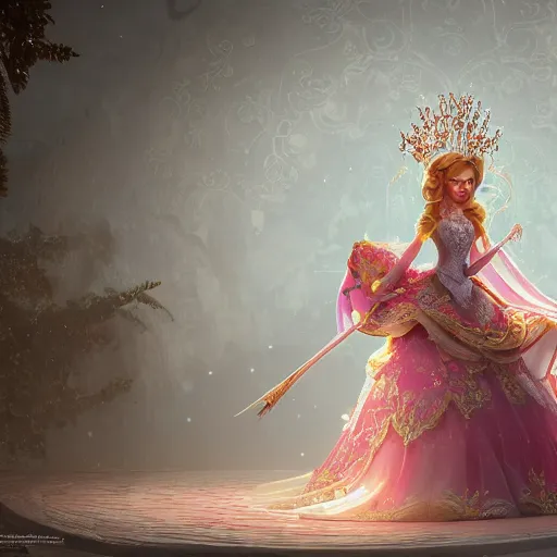 Prompt: wonderful princess, ornate 8 k gorgeous intricate detailed, accent lighting, dramatic light, octane render