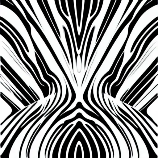 Prompt: black and white ocean wave luxury themed svg vector art panel for cnc plasma, laser, stencil, unique art nouveau deco hole through circuit design