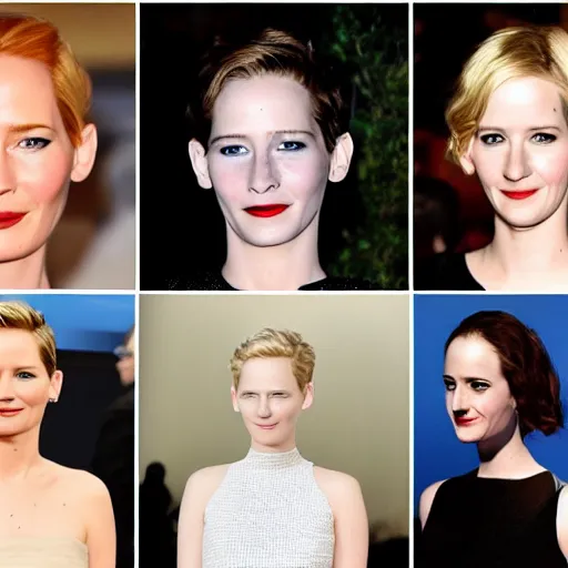 Image similar to tilda swinton jennifer lawrence emma watson eva green scarlet johansson