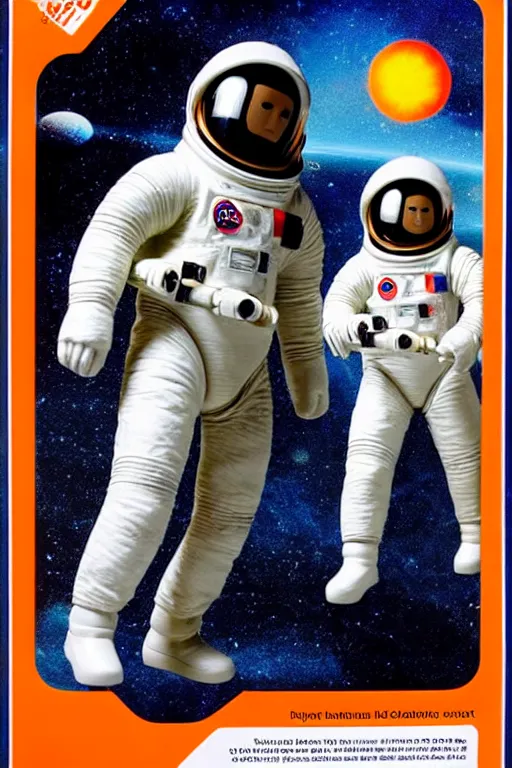 Image similar to collectable action figure 2 0 0 1 a space odyssey astronaut collectable toy action figure