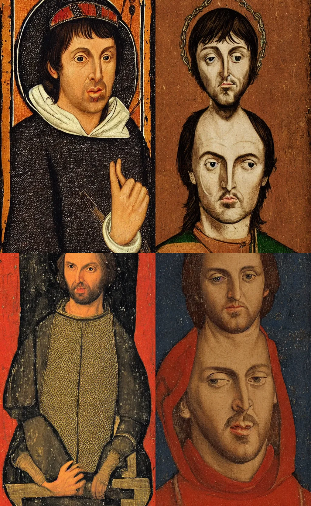 Prompt: medieval portrait of Paul McCartney