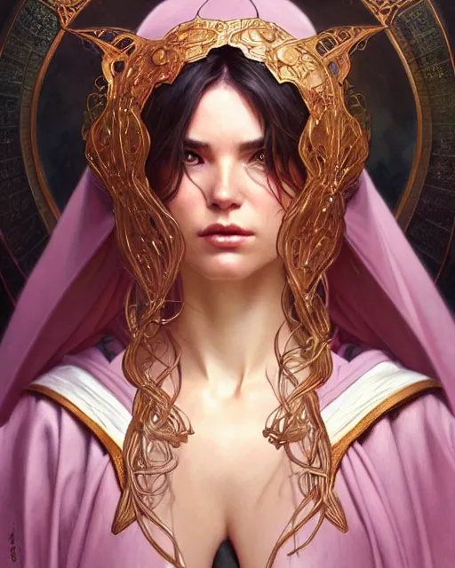 Prompt: a robed precursor species, fantasy character portrait, ultra realistic, intricate, elegant, highly detailed, digital painting, artstaion, smooth, sharp, focus, illustration, art by artgerm and greg rutkowski and alphonse mucha