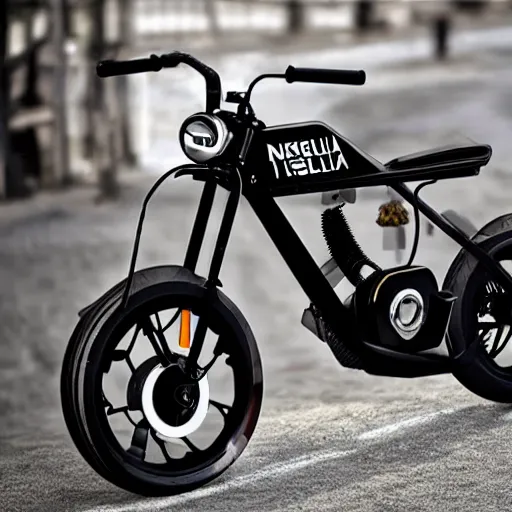 Image similar to nikola tesla designs street bike