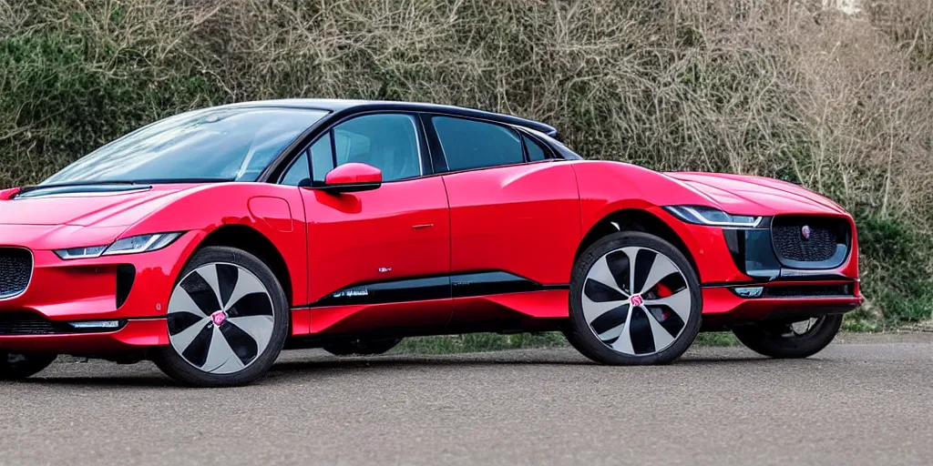 Prompt: “1980s Jaguar I-Pace”