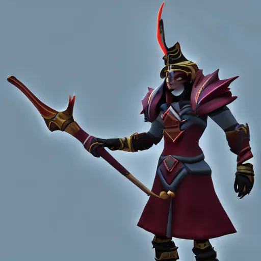 Prompt: 3 d render of sven from dota 2