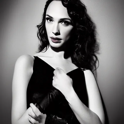 Image similar to portrait of christina hendricks and gal gadot hybrid by mario testino, headshot, detailed, award winning, sony a 7 r