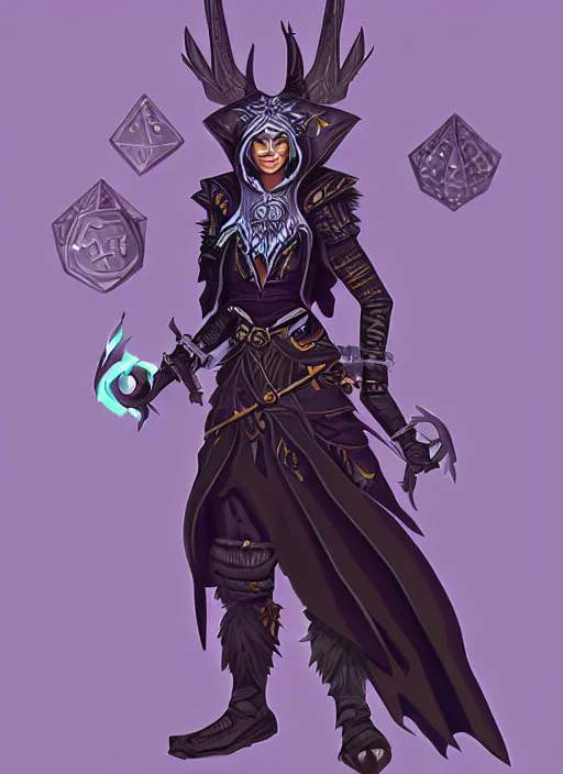 Image similar to raven warlock, wind magic, exquisite details, full body character design, dungeons and dragons white background, by studio muti