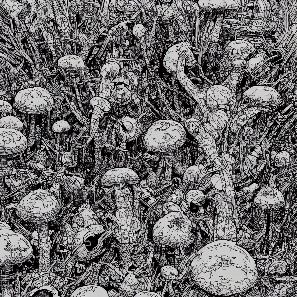 Image similar to i am become death destroyer of worlds laurie greasley masterpiece hyper realism, intricate detail, extremely detailed vivid colors nuclear bomb mushroom cloud