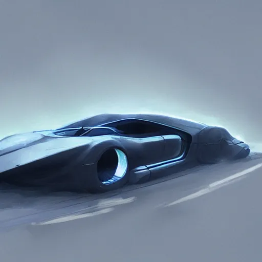 Prompt: redesign a 70's car, elegant, digital painting, concept art, smooth, sharp focus, art style from Wang Ke and Greg Rutkowski and Bruce Kaiser and Scott Robertson and Dmitry Mazurkevich and Doruk Erdem and Jon Sibal, small style cue from Blade Runner and Minority Report and iRobots