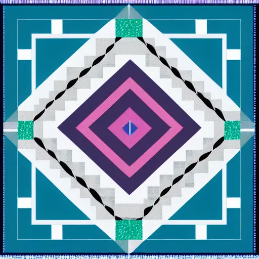 Image similar to 2 d vector quilt pattern block concept