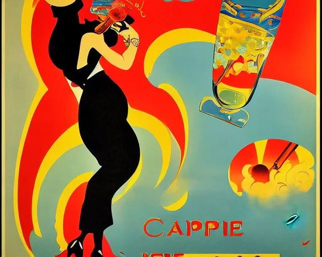 vintage poster pur champagne. bright, cheerful, art | Stable Diffusion ...